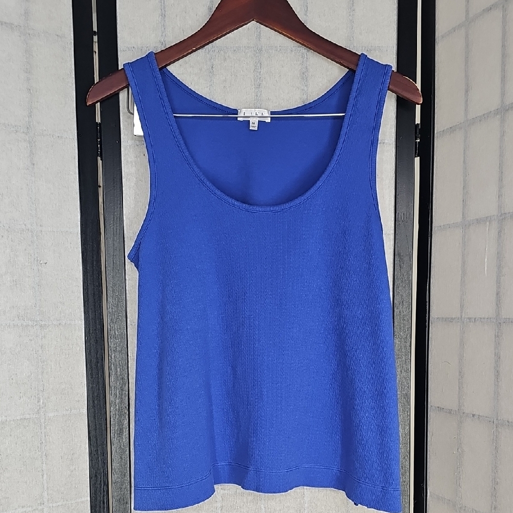 LAKE Pajama Top Size M Blue